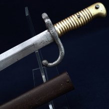 French 1870 Defense Nationale Bayonet for the Remington Rolling Block, Repurposed M1831 Blade 7
